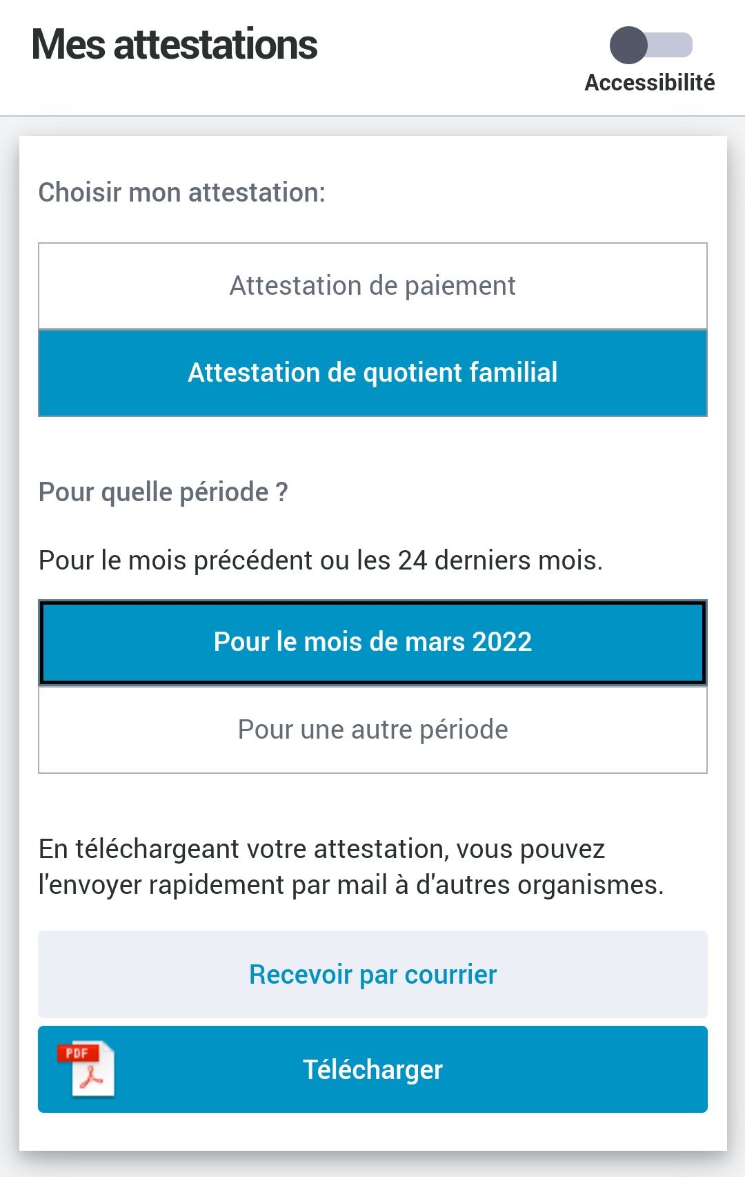 Télécharger une attestation Bienvenue sur Caf.fr